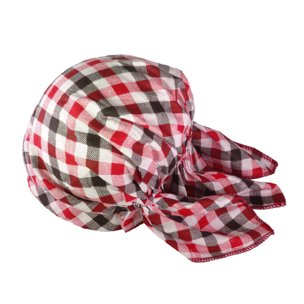 Red Check Bandana | Headwear for Babies | Baby Size